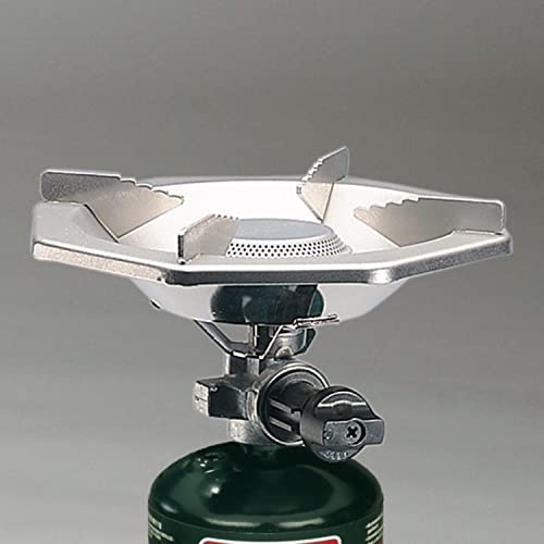 Coleman BottleTop Propane Stove with Adjustable Burner, Portable Camping/Backpacking Cooker with 7650 BTUs of Power for Ca...