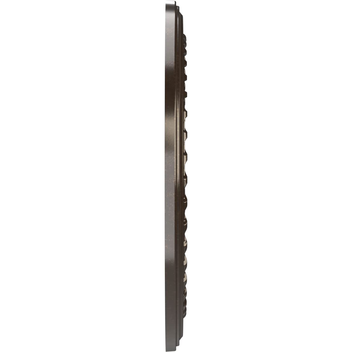 Ekena Millwork Cmp13Coeru Cole Thermoformed Pvc Ceiling Medallion (Fits Canopies Up To 4 1/4), 13Od X 3 1/2Id X 3/4P, Universal