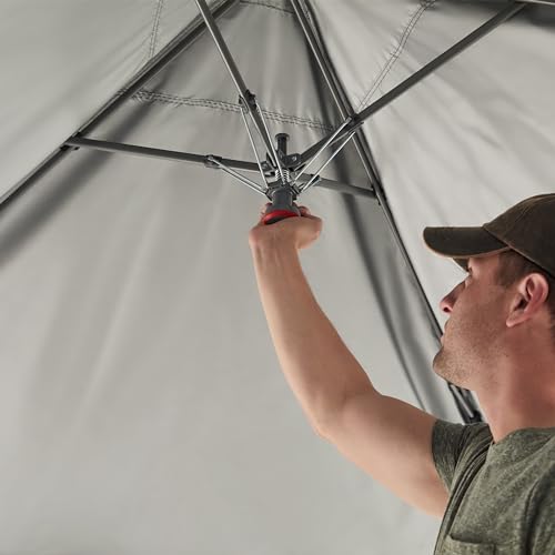 Coleman Oasis Instant Pop-Up Canopy Tent with Side Wall Attachment, Portable Shelter with Easy Setup & Takedown, Wheeled C...