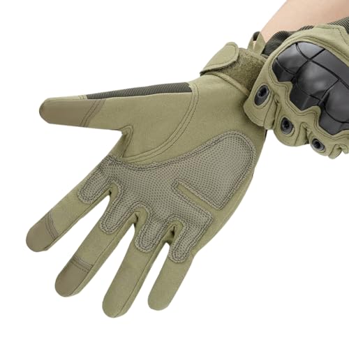 GCSIOM Touchscreen Tactical Gloves for Outdoor Protection Gloves, Cycling, Motorcycle Riding, Rock Climbing