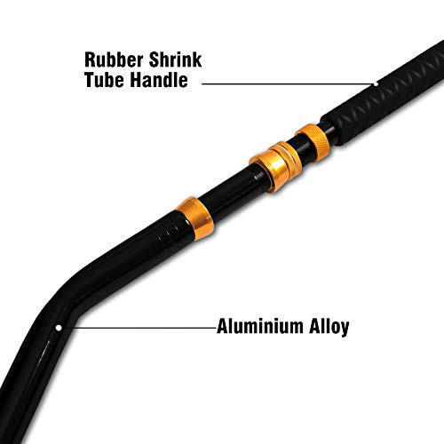 Fiblink Bent Butt Fishing Rod 2-Piece Saltwater Offshore Trolling Rod Big Game Roller Rod Conventional Boat Fishing Pole
