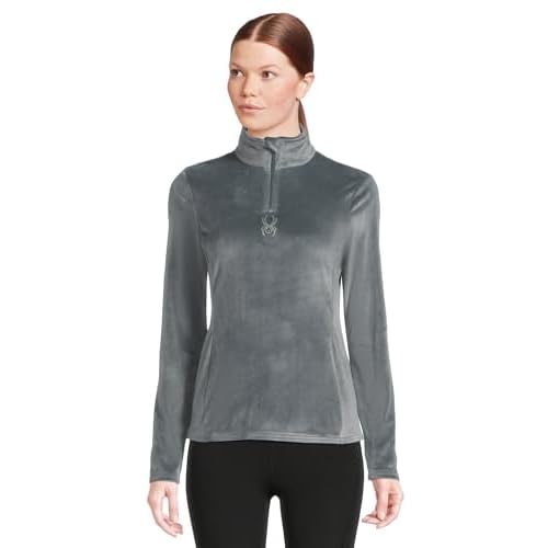 Spyder Women's Shimmer Bug Half Zip T-Neck Ski Base Layer