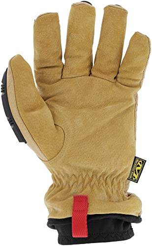 Mechanix Wear: DuraHide Insulated M-Pact Leather Driver F8-360 - Insulated with PrimaLoft Gold, All Around A9 Cut Resistan...