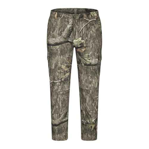 Mossy Oak Mens Men's Lightweight Camo Hunting Pants Tibbee
