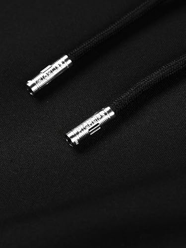Mens Quarter Zip Hoodies Long Sleeve Casual Pullover Sports Outdoor Athletic Sweatshirts