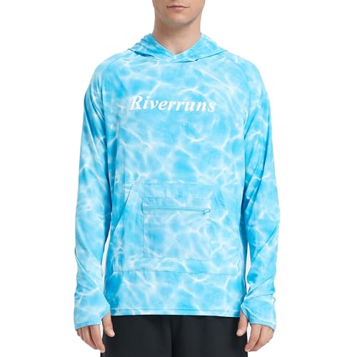 Men's Hunting Camo Hoodie with Mask, Lightweight Camouflage Long Sleeve Shirt for Fishing Hiking Camping