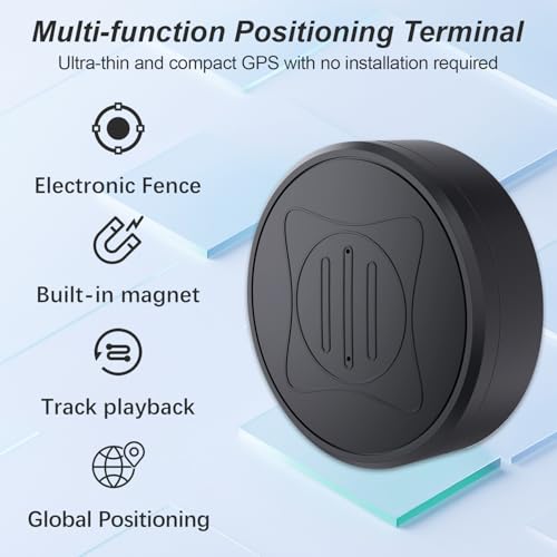 Mini GPS Tracker for Vehicles: Tracker Device for Vehicles No Subscription No Monthly Fee Car Tracker Device Hidden Magnet...