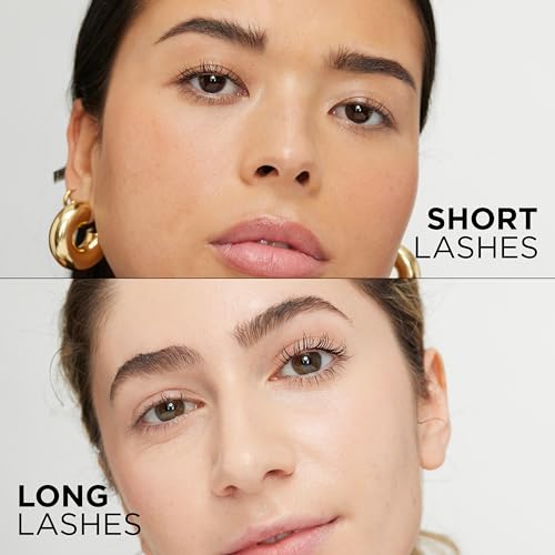 L’Oreal Paris Makeup Original Telescopic Mascara, Separating Mascara Volume and Length Formula, Washable, Blackest Black, ...