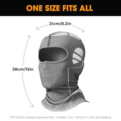 Breathable Balaclava Ski Mask for Men Riding Racing Skiing Snowboarding Cycling Motorcycle Work