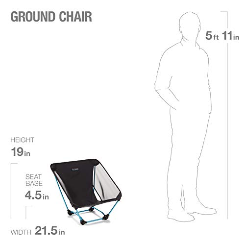 Helinox Ground Chair Ultralight, Portable Outdoor Chair