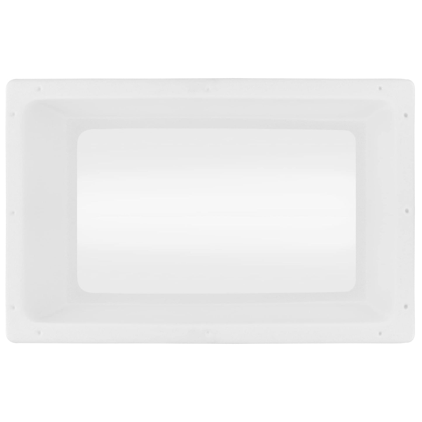 RecPro RV Skylight Inner Dome with Clear Window | 14" x 22" Universal Inner Skylight