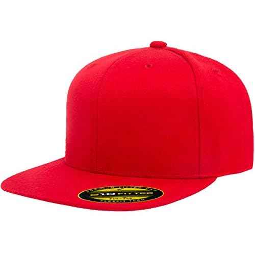 Flexfit Premium 210 Fitted Flat Brim Baseball Hat