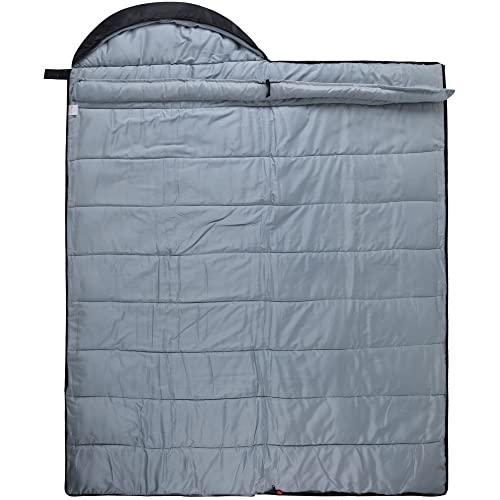 Alpine Swiss 0°C (32°F) Sleeping Bag Lightweight Waterproof with Compression Sack Adults All Seasons Camping Hiking Backpa...