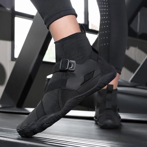 UMANPOO Men Water Shoes Women Barefoot Slip on Sneaker Swim Aqua Beach Running Walking Hiking Cycling Non Slip High Top