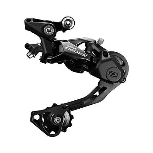 Shimano Deore RD-M6000-GS Rear Derailleur - 10 Speed, Medium Cage, Black