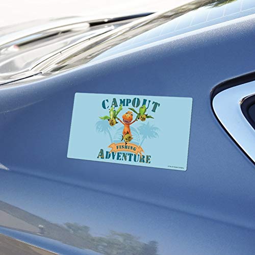 Campout Fishing Adventure Dinosaur Train Automotive Car Refrigerator Locker Vinyl Magnet