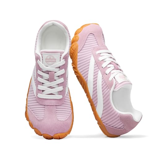 Barefoot Shoes Women Casual Sneakers,Wide Toe Box Shoes Women Zero Drop Barefoot Shoe Men,Minimalist Trail Running Shoe,No...
