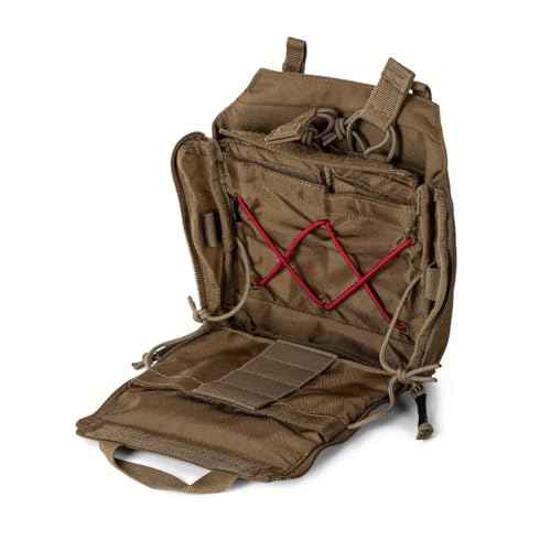 5.11 Tactical Unisex Flex TacMed Pouch, 500D Nylon, Style 56662ABR, One Size