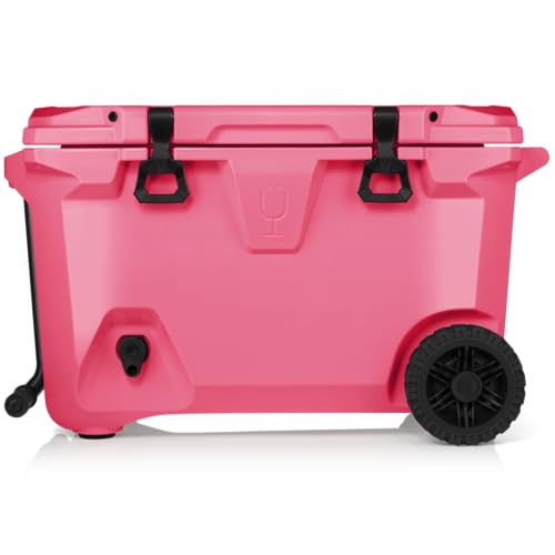 BrüMate BrüTank Wheeled Hard Cooler with Built-in 3-Gallon Drink Dispenser Tank & Tap | 7+ Day Ice Retention | Perfect for...