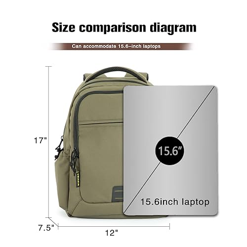 VEAGIA Tactical Travel Laptop Backpacks Large Heavy Duty Work Backpack For Men women Airline Approved (New ArmyGreen)