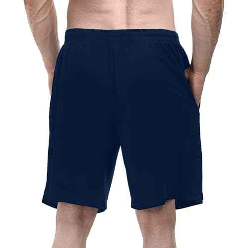 NY Threads 5 Pack Men's Athletic Shorts Quick Dry Loose-Fit Lightweight Running Workout Gym Shorts with Pockets