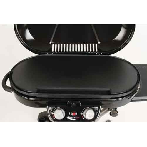 Coleman Swaptop Griddle Accessory for RoadTrip Grills, Full-Size Aluminum Griddle with Nonstick Surface, Dishwasher Safe