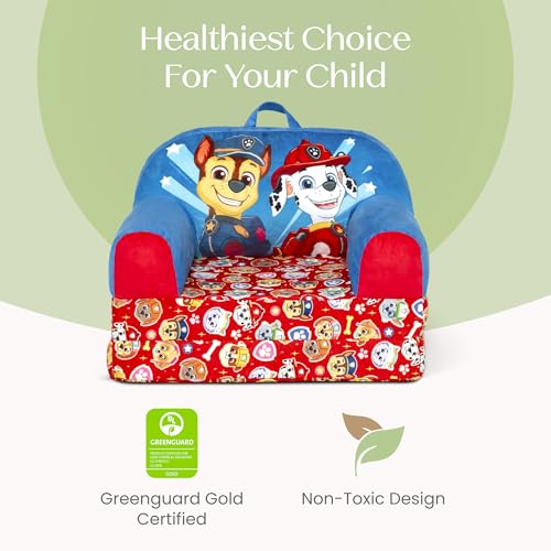 Delta Children - PAW Patrol Cozee Buddy Flip-Out Kids Chair - Greenguard Gold Certified, Blue