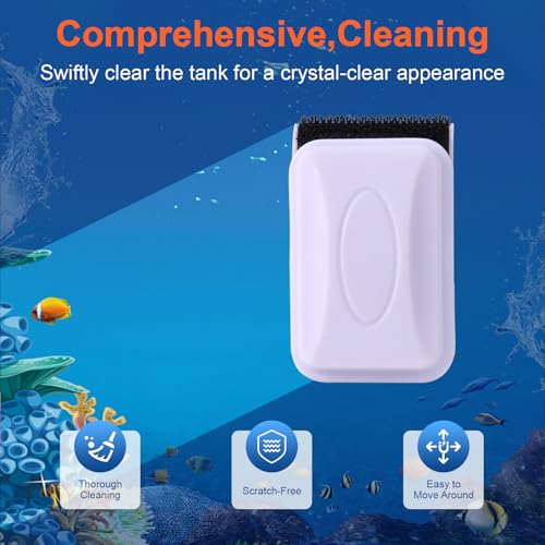 lounginglife Fish Tank Cleaner Kit, Gravel Vacuum for Aquarium, Fish Tank Aquarium Vacuum Gravel Cleaner, Aquarium Siphon ...
