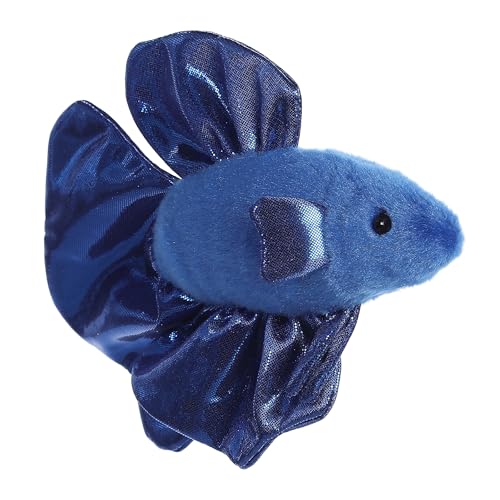 Aurora® Adorable Mini Flopsie™ Finley Betta Fish™ Stuffed Animal - Mini Companions Ready for Playful Adventures - for Kids...
