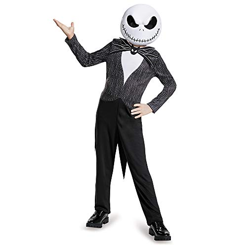 Disguise Nightmare Before Christmas Jack Skellington Costume for Kids, Official Nightmare Before Christmas Costume, Medium...