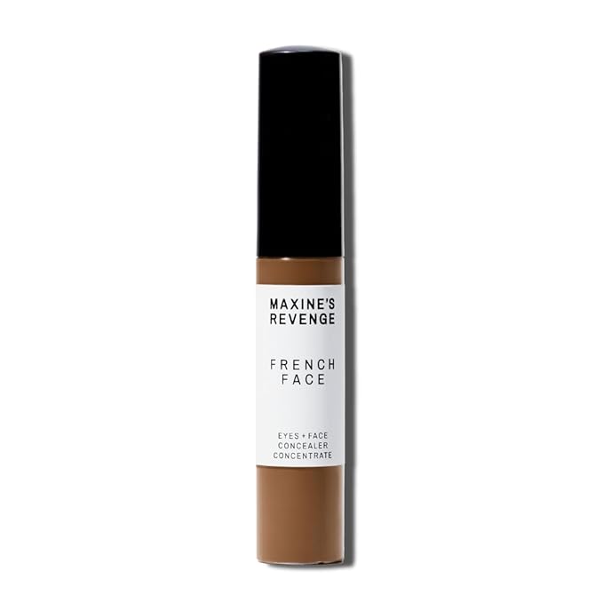 Maxine's Revenge FRENCH FACE CONCEALER | Hydrating & Blurring for Eyes + Face (Deep Cacao)