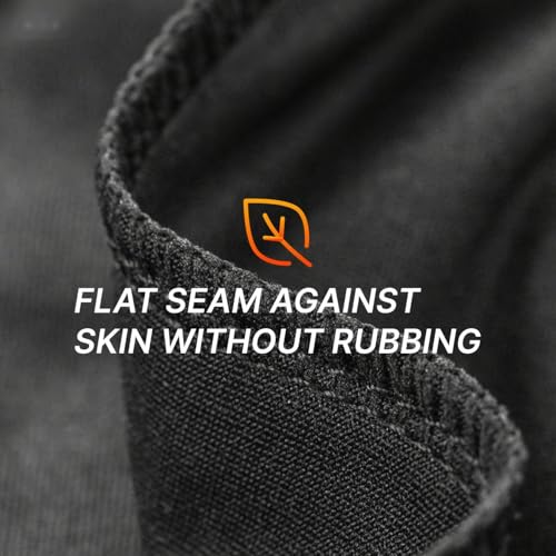 Men's Thermal Compression Shirt Fleece Lined Long Sleeve Athletic Base Layer Cold Weather Gear Workout Top