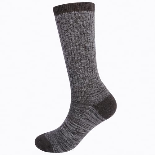 EnerWear 4/6 Pack Unisex Merino Wool Outdoor Hiking Trail Crew Sock