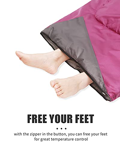 Sleeping Bags for Adults Cold Weather - 20 Degree Big&Tall Size Backpacking Lightweight Waterproof for Girls Boys Mens Tee...