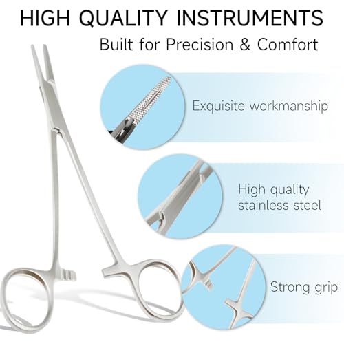 Suture Practice Kit for Medical Students - Suturing Kit Suture Pad with Pre-Cut Wounds, Suturing Threads & Tools, Wound Cl...