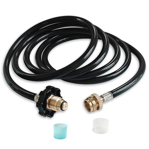 F273704 10FT Propane Adapter Hose for Mr Heater Buddy Series,for Big Buddy/Little Buddy/Portable Buddy Accessories to Prop...