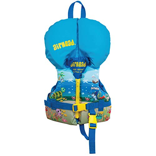 Airhead Child 30-50lbs & Stearns Kids 30-50lbs Type II & III USCG Approved Life Jackets Vest Bundle