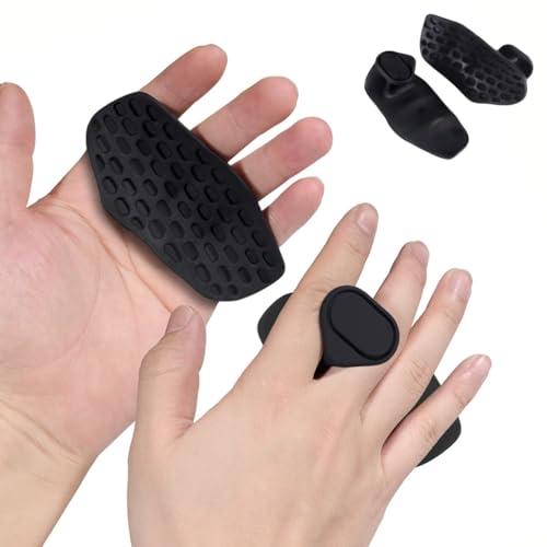 NiuMid Anti-Slip Workout Grips - Ergonomic Rubber Hand Protector Gloves for Weight Lifting, Pull-Ups, Gym Training and Exe...