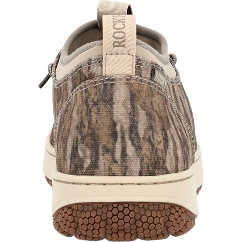 ROCKY Dry-Strike SRX Outdoor Shoe, Mossy Oak Bottomland, Size 8.5(W)