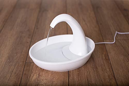 Pioneer Pet Swan Pet Drinking Fountain for Cats and Dogs - 80oz Capacity, Great for Multiple Pets – Great for Pets Who Lov...