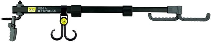 HAWK Mega Xtendible Tree Arm | Hunting Treestands Portable Folding Lightweight Easy Mount Aluminum Long Holder with Hooks ...