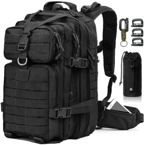 FR Fashion Co. MOLLE System Tactical Backpack – Rugged 42L Utility Pack