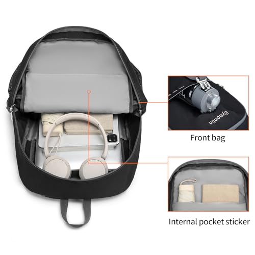 Bymontin 35L Lightweight Packable Backpack – Durable Foldable Daypack for Travel, Hiking, and Gym (Black)
