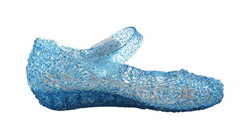 GUGUYeah Princess Mary Jane Jelly Shoes, Ballet Flats Cosplay Birthday Party Dress Up Sandals for Little Girls, Toddler or...