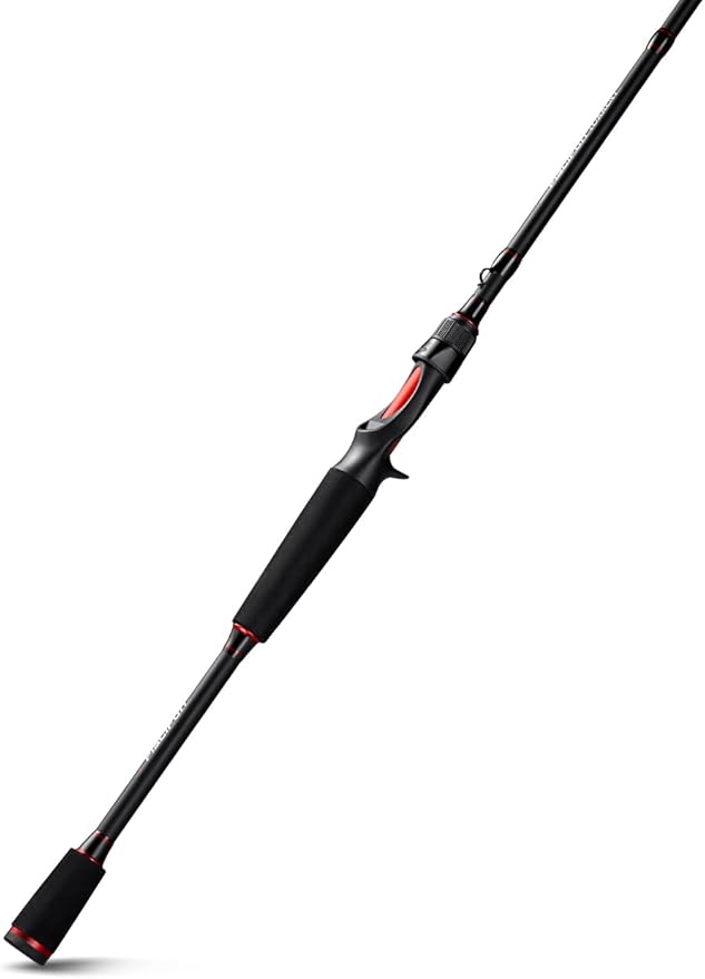 Piscifun Torrent Fishing Rod, IM6 Carbon Baitcaster Rod & Spinning Rod, High Sensitive Lightweight Casting Rod & Spinning ...