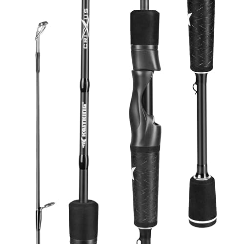 KastKing Crixus Fishing Rods,IM6 Graphite Spinning Rod & Casting Rod W/Zirconium Oxide Ring Stainless Steel Guides, SuperP...