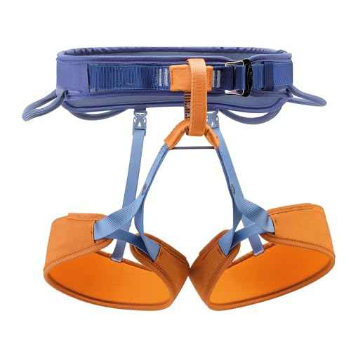PETZL, Harness Corax Lt Indigo Blue Xl, Comfortable harness for gym and outdoor climbing