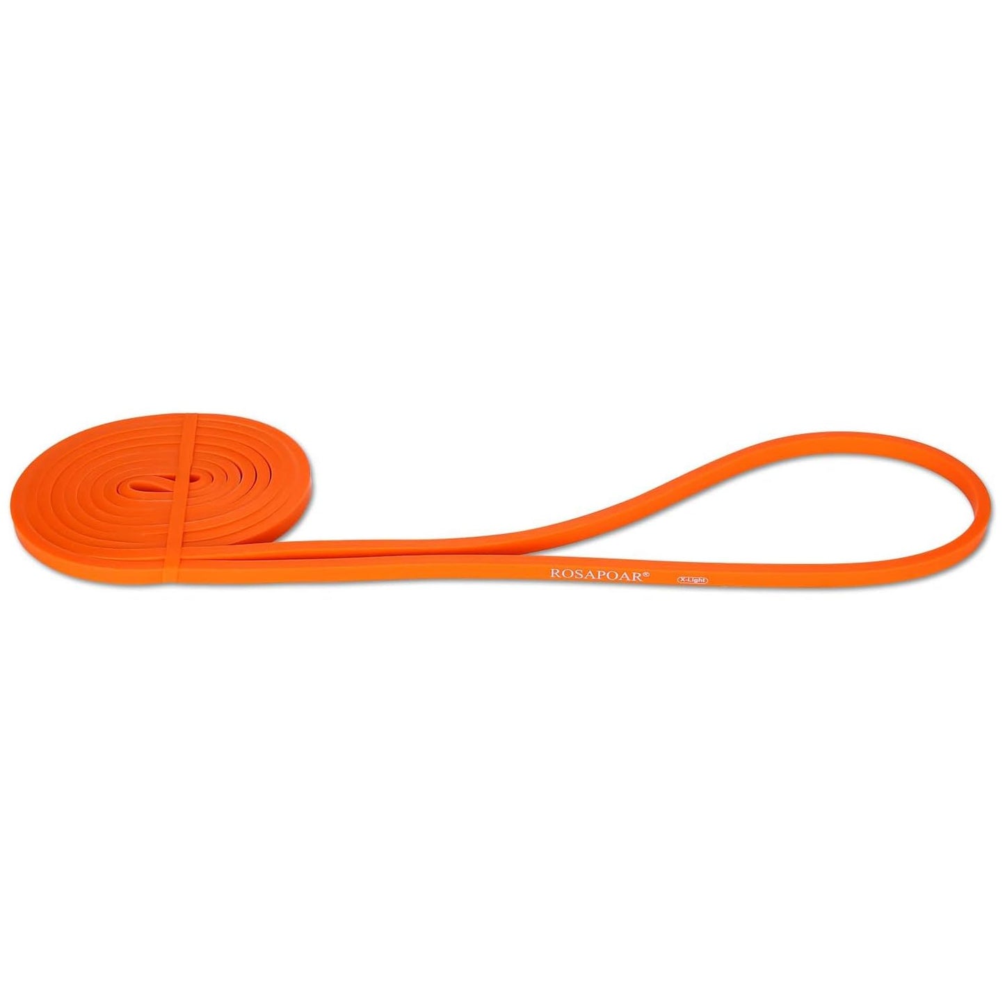 ROSAPOAR Resistance Band Pull up Band Fitness Exercise Bands Natural Latex for Workout Body Stretch Powerlifting Band Fitness Sport Training at Home/The Gym - Orange