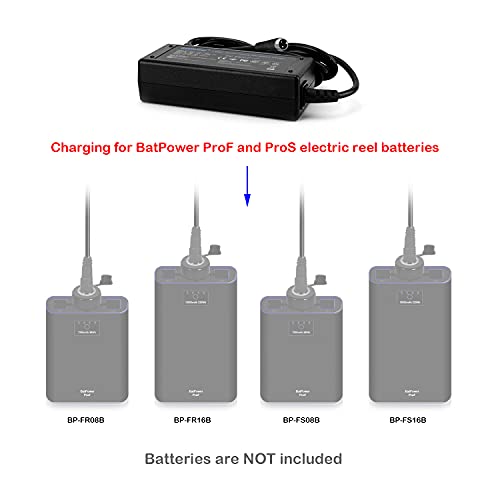 BatPower 65W Prof Electric Fishing Reel Battery Charger Power Supply Compatible for Daiwa BM2300 LB3100 BM2600 BM2900 BM32...