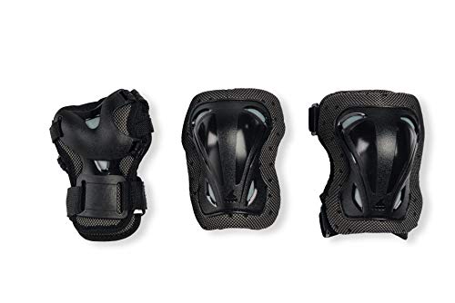 Rollerblade Skategear Junior 3 Pack Protective Gear, Knee Pads, Elbow Pads and Wrist Guards, Multi Sport Protection,Youth,...